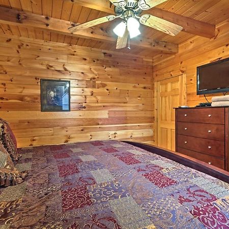 塞维尔维尔Pigeon Forge Cabin With Hot Tub, Grill And Pool Table!别墅 外观 照片